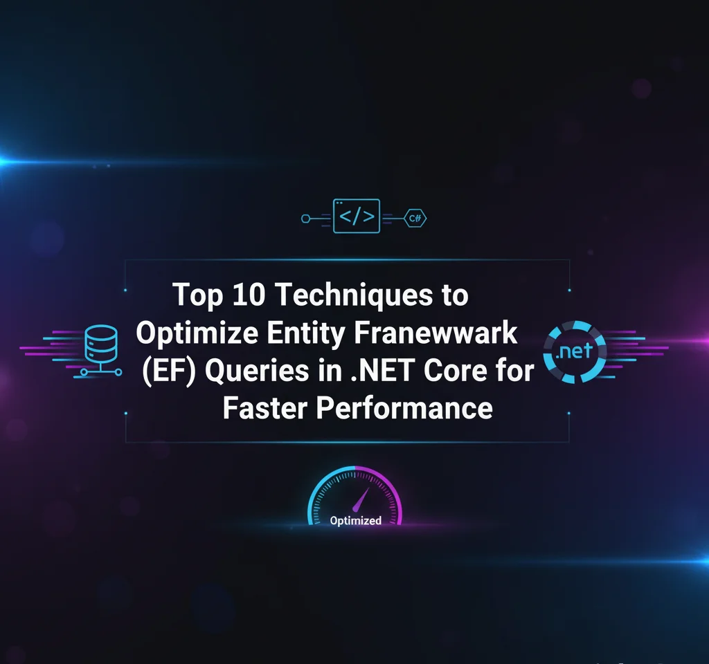 Top 10 Techniques to Optimize Entity Framework (EF) Queries in .NET Core for Faster 🚀Performance