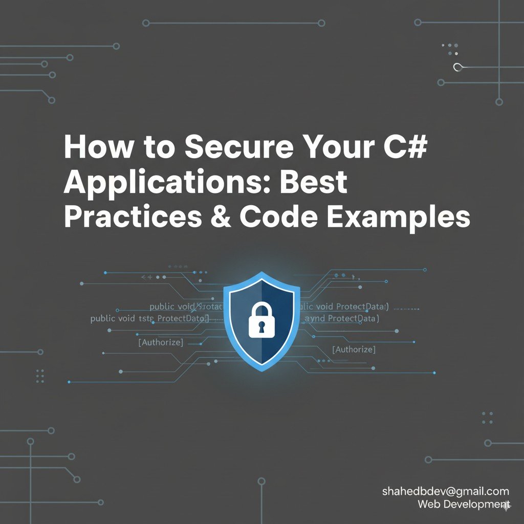 How to Secure Your C# Applications: Best Practices & Code Examples